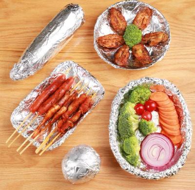 China Eco - Friendly Food Grade Walson Tin Foil Aluminum Foil Paper Roll For Cooking Kitchen for sale