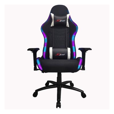 China New Hotel Adjustable Office Chair Adjustable Leather Nylon Computer (Height) Gamer Packing Gaming With RGB LED Gaming Chair For Home for sale