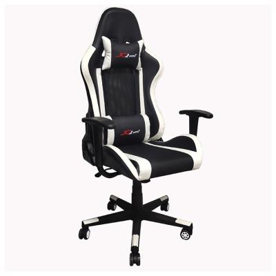 China (Size) Direct Selling Adjustable Faux Leather and Mesh Gamer Chair Gaming with Fixed PU Armrest for Home for sale