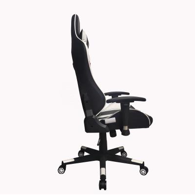 China (Size)Adjustable white leather gaming chair factory direct sale chair gaming chair with logo for sale