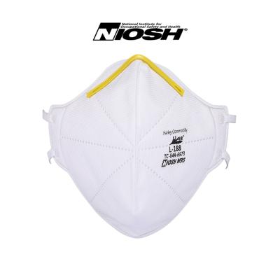 China Breathable Niosh Approved Disposable Particulate Respirator N95 Dust Masks Valved for sale