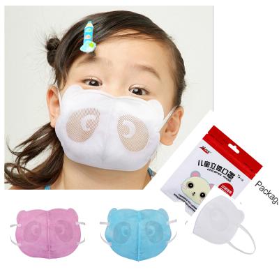 China Breathable Funny Cartoon Mouth Mask Care Nonwoven Materials For Kids Children Disposable Face Mask for sale