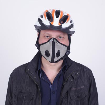 China Breathable Adults Anti Smell Sports Protective Gear Half Face Riding Mesh Windproof Mask For Bike for sale