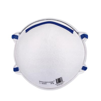 China FFP1 FFP2 FFP2 Breathable Nonwoven Face Mask Mining Dust Respirator Mask With Cool Inlet Valve for sale