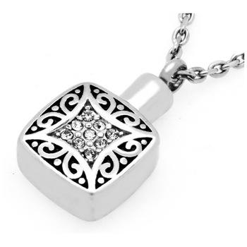 China CLASSIC Pendant Cremation Jewelry Stainless Steel Cremation Pendant Jewelry for sale