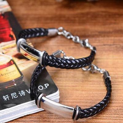 China Leather bracelet for women inspired bracelet chain bracelet by wenfanqi jewelry supplier for sale