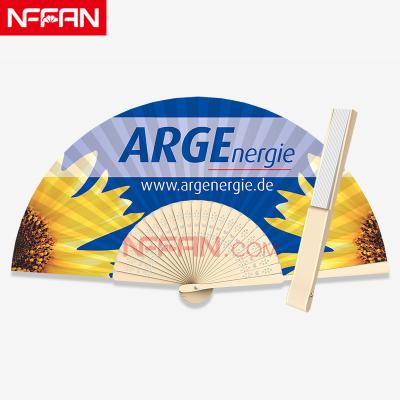 China China Mini Bamboo Folding Hand Fans Chinese Personalized Custom Design Printed for sale