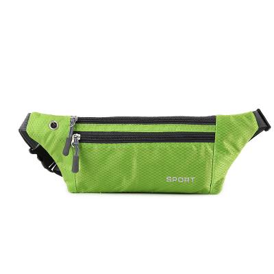 China Sports Roll Up Wholesale Cheap Fashion Water Resistant Unisex Sports Travel Fitness Waist Bag Custom Running Belt for sale