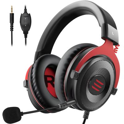 China Noise Canceling Microphone EKSA Gaming Headphones Over Ear Style With Noise Canceling Mic Controller For PC/Xbox/PS4 One for sale