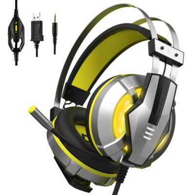 China EKSA E800 LED Light Over Ear Gaming Headset With Rotate MIC LED Light For PS5 LE PC Xbox and OEM for sale