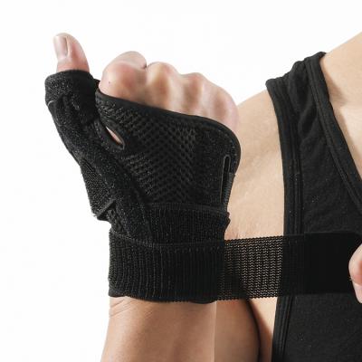 China Wholesale Professional Wrist Guard Wrinkled Neoprene Adjustable Wrist Wraps For Wrist And Hand Protection for sale