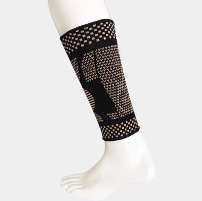 China Copper Infused Compression Copper Infused To Knit Elastic Compression Shin Calf Sleeve for sale