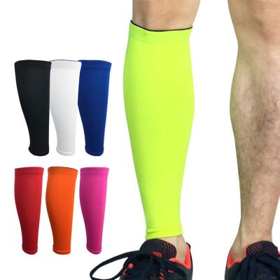 China Adjustable Elasticity Breathable Compression Leg Support Long Calf Sleeves For Playing Football for sale