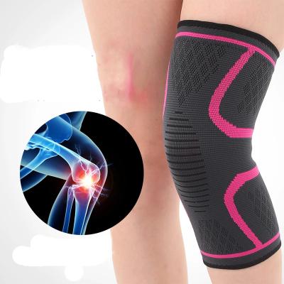 China QUICK DRY Nylon Knee Pain Relief Volleyball and Basketball Sports Knee Sleeve for sale