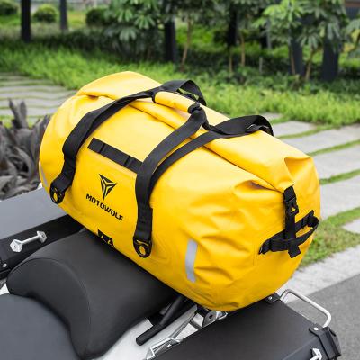 China Large Capacity MOTOWOLF 90L Large Capacity Increasing Waterproof Backpack Travel Bag Dry Bag Motorcycle Backpack for sale