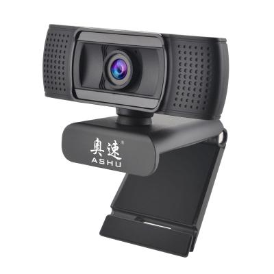 China Full HD 1080P Ashu H601 Webcams PC Laptop Meeting Computer USB 2.0 Video Recording Web Camera with Microphone for PC Laptop Auto Focus Not for sale