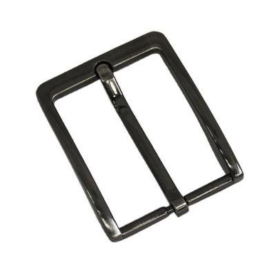 China GALVANIZED Custom Rectangular Metal Belt Pin Buckle Zinc Alloy Casting Belt Buckle for sale