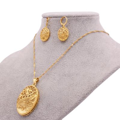 China FASHIONABLE dropshipping/jewelry sets gift dubai 24k gold jewelry set jodha jewelry set for sale