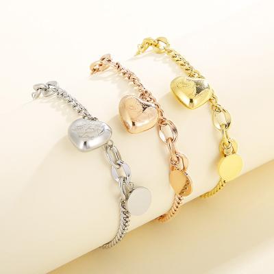 China TRENDY Charms For Jewelry Making Women Bangle Gold Custom Bangle Stainless Steel for sale