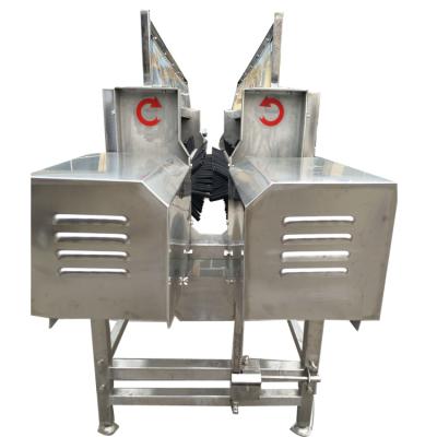 China POULTRY chicken slaughtering machine for chicken head&neck plucking machine with high efficiency for sale