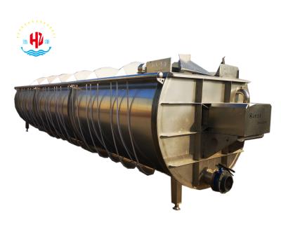 China Cost Saving Poultry Cooling Slaughtering Equipment For Chicken Slaughterhouse Poultry Carcass Screw Pre-chiller for sale