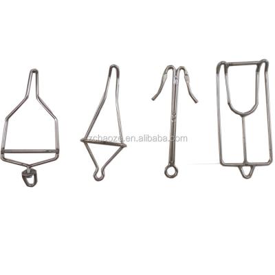 China Save Cost Stainless Steel Chicken Shackles For Slaughterhouse And Line for sale