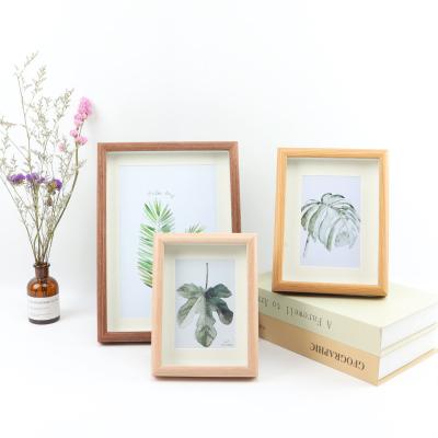 China Wooden Wooden Picture Frame The Wall Photo Frame Family For Pictures To Put Pictures To Show Living Room Bedroom Wall Decor for sale