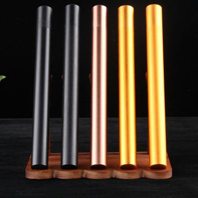 China Incense Joss Stick Holder Case Aluminum Alloy Joss Stick Tube Incense Stick Tube Incense Barrel Storage Box Small for sale