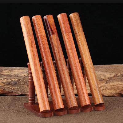 China Wholesale 10g Chinese Incense Incense Stick Storage Pipe Incense Stick Custom Welcome Natural Red Wooden Box for sale