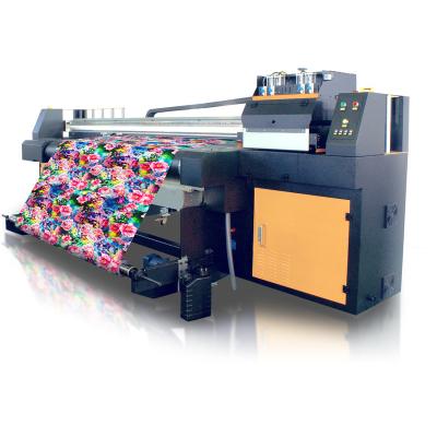 China Hotels Hotel Textile Printer 1.8M Pigment Plotter Digital with 4pcs Konica1024I 6pl or 13pl for sale