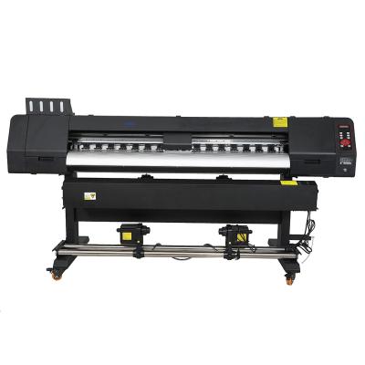 China Hotels 1.8M Eco Solvent Printer with 2 pcs xp600 heads E1 for sale