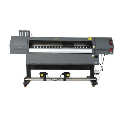 China Indoor Outdoor Advertising 1.8M High Speed ​​Eco Solvent Printer With 4 Pcs i3200 Heads for sale