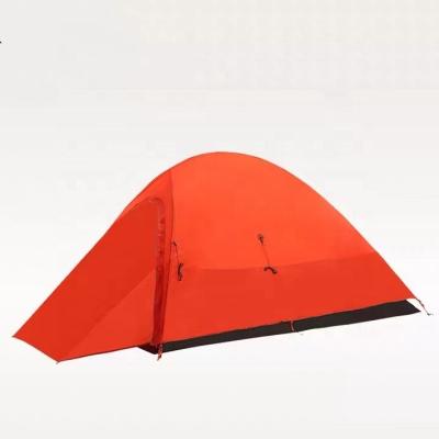 China Water Proof Outdoor Camping Silica Gel 20D Lightweight Aluminum Windproof One Person Tent Four Season for sale