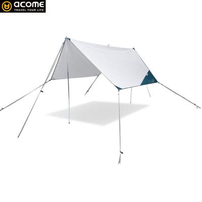 China Diagonal Tie Type Outdoor Waterproof ACOME Sunshade Roof Top Tent Dome Shelter Camping Tarp Camping Roof Top Tent Hard Top Dome for sale