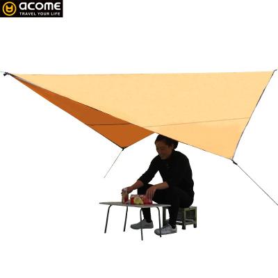 China ACOME Parasol Camping Velarium Folding Beach Sun Shade and Rain Fly Hammock Tarp Tent with Canopy for sale