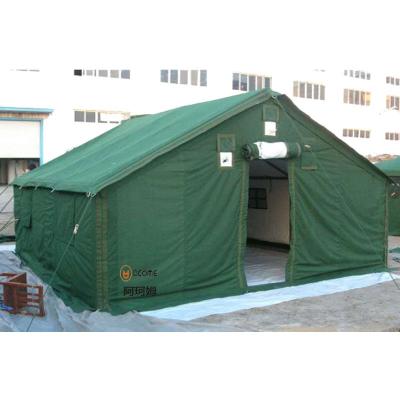 China Wholesale durable waterproof canvas army military tents save camping outdoor camouflage glamping tents for sale for sale