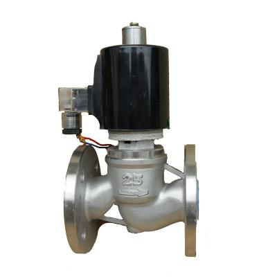 China General Flanged Directly Acting All Stainless Steel Steam Solenoid Valve for sale