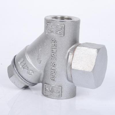 China Port Type General 304 Stainless Steel Thread Heat Power Y Steam Trap CS19W-16P Cast Steel Internal Thread Trap for sale