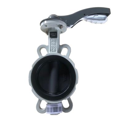 China General Type GG25 Butterfly Valve Body Ductile Wafer Lever for sale