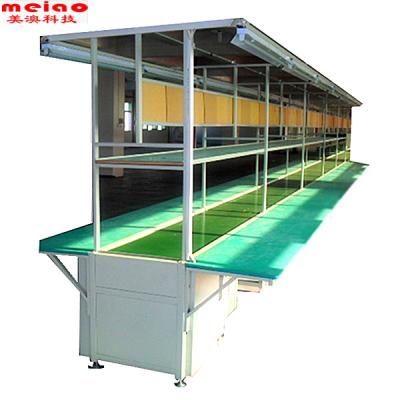 China LED factory price of long type LED table assembly line for sale