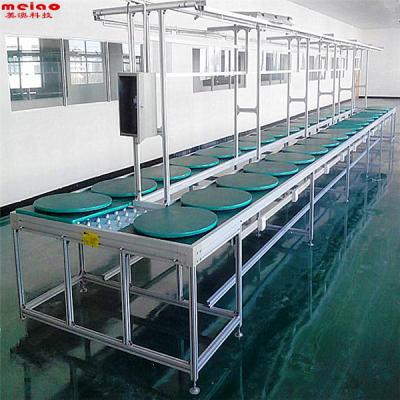 China Fire Resistant Energy Saving Lamp Manual Assembly Line for sale