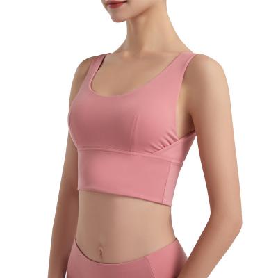 China New Arrival U Neck Breathable Yoga Sports Bra Anti Sweat Women Fitness Top Women Sports Bra for sale