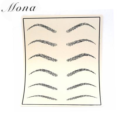 China Permanent Makeup Practice Skin With Permanent Eyebrow Microblading Makeup Practice Skin For Eyebrow Beginners for sale