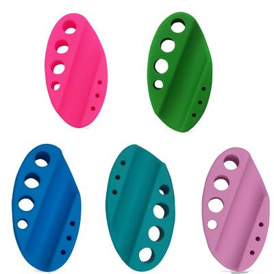 China Tattoo Accessory To Choose Your Color Oval Silicone Mold Tattoo Dye Cup Makeup Machine Tools Holder Tattoo Accessories for sale