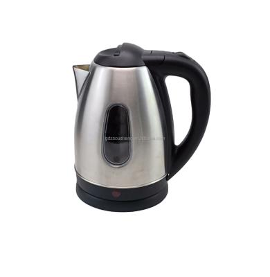 China 360 Degree Rotating Base 1.7L Price Cheap Hot Water Kettle With Water Window/Stainless Steel Electric Kettle/Fast Water Heating Boiling Pot for sale