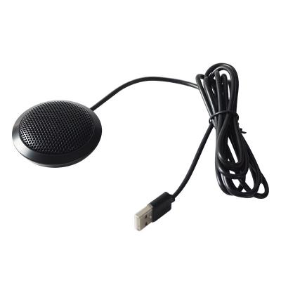 China USB Microphone Factory OEM Wired Usb Mic Omnidirectional Recording Condenser Conference Microphone For Computer Game Podcasting for sale