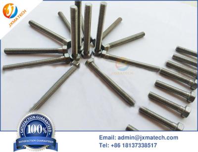 China Machined Heavy Tungsten Alloy Screws 16.3-18.5 G/Cc for sale