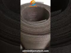 High Temperature Resistant Molybdenum Wire Mesh With Elecropolishing Bright Surface