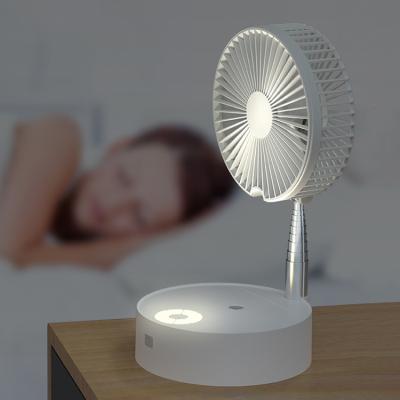 China Adjust Electric Table Fan USB Charging Retractable Table Fan Cilp Rotate Electric Throw Floor Fan For Room for sale