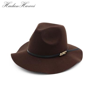 China Plush Style British Fashion Cheap Felt Fedora Top Hats for sale